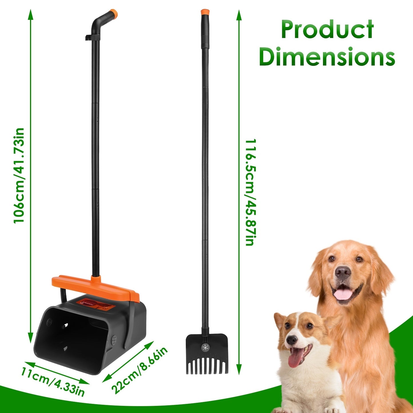 Dog Poop Scooper Kit